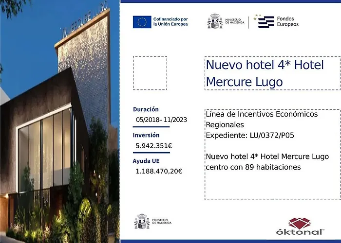 Mercure Centro 4* ルーゴ